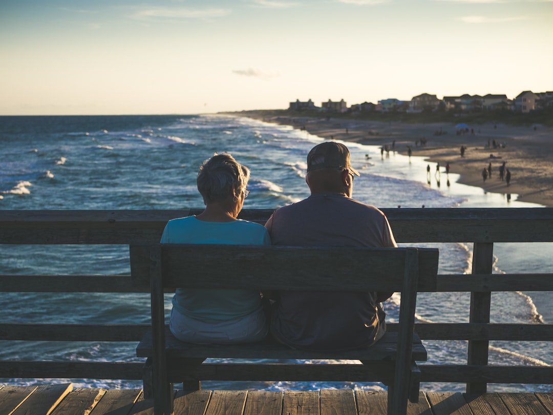 Photo Elderly couple
